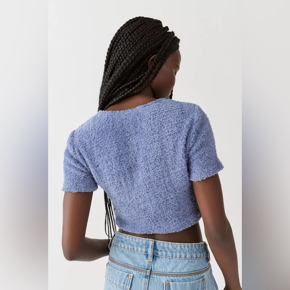 Urban Renewal Remnants Fuzzy Baby Tee NWT Size XS - Picture 2 of 11